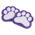 Paw Print Memo Pads/Purple